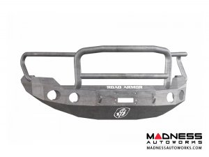 Ford F-150 Stealth Front Winch Bumper Lonestar Guard - Smittybilt XRC - Raw Steel WARN M12000